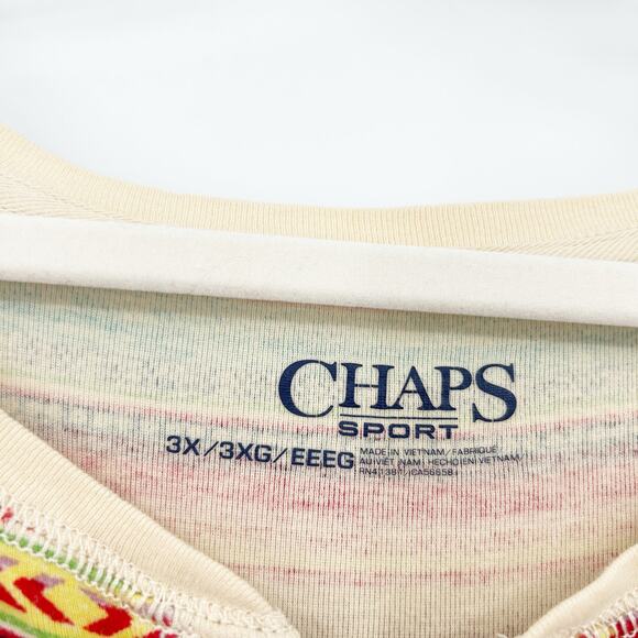 Womens Bundle Lot (3) Striped Floral Boho Printed Blouses Tops Plus Size 3X - Picture 3 of 11